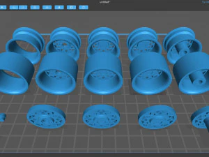 Ally Cat Rallye rim printable 3D Print Model