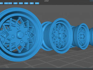 Ally Cat Rallye rim printable 3D Print Model