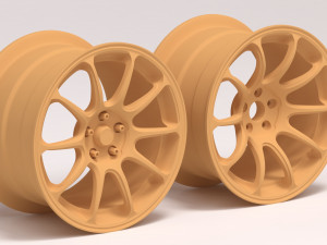 RAYS Volk Racing ZE40 printable 3D Принт Модель