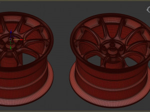 RAYS Volk Racing ZE40 printable 3D Принт Модель