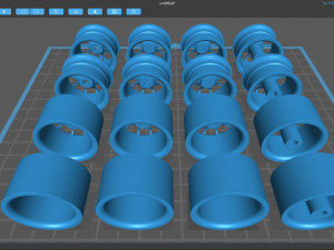RAYS Volk Racing ZE40 printable 3D Принт Модель