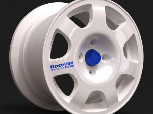 Raceline RL7 Early Version rim printable 3D Baskı Modeli