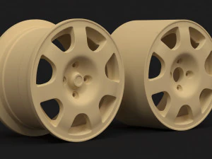 Raceline RL7 Early Version rim printable 3D Print Model