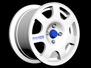 Raceline RL7 Early Version rim printable 3D Baskı Modeli