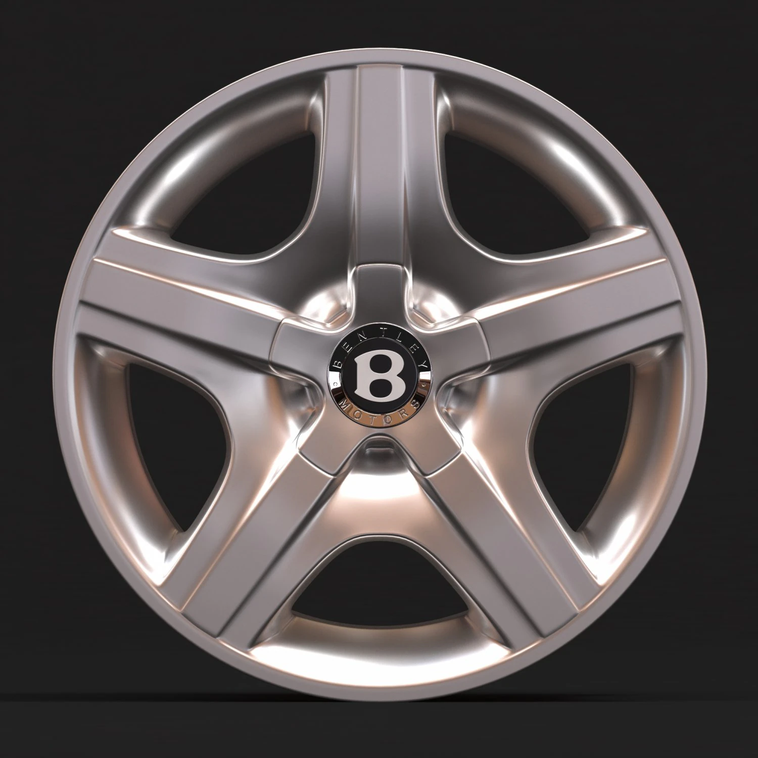 Continental GT wheel printable 3D Print Model .c4d .max .obj .3ds .fbx .stl .blend