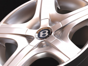 Continental GT wheel printable 3D-Druckmodell