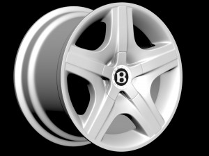 Continental GT wheel printable 3D-Druckmodell