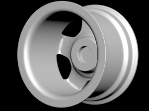 Continental GT wheel printable 3D-Druckmodell