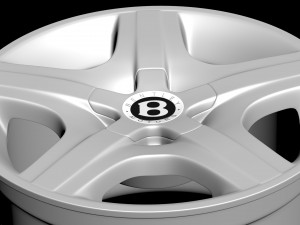 Continental GT wheel printable 3D-Druckmodell