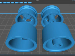 Continental GT wheel printable 3D Print Model