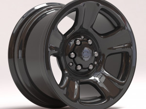 Tahoe 2021 Police Rim printable Modelo de impresión 3D