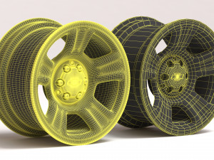 Tahoe 2021 Police Rim printable Modelo de impresión 3D