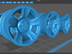 Tahoe 2021 Police Rim printable Modelo de impresión 3D