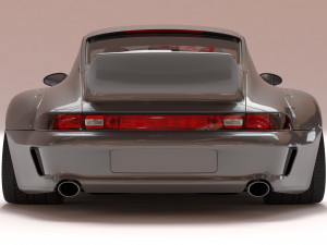 RWB 993 Ducktail Body Kit printable Modelo de impresión 3D