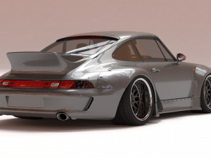 RWB 993 Ducktail Body Kit printable Modelo de impresión 3D