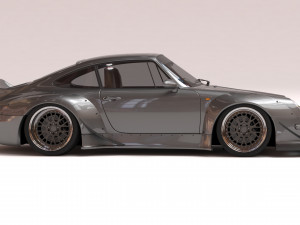 RWB 993 Ducktail Body Kit printable Modelo de impresión 3D