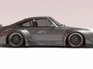 RWB 993 Ducktail Body Kit printable 3D Print Model