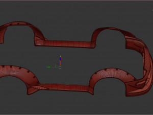 RWB 993 Ducktail Body Kit printable Modelo de impresión 3D
