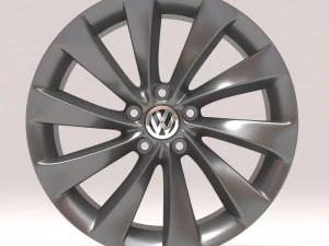 Ruote VW Scirocco Turbine stampabili Modello di stampa 3D