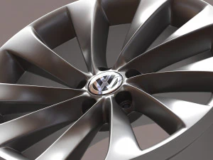 Ruedas VW Scirocco Turbine imprimibles Modelo de impresión 3D