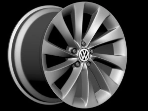 Ruedas VW Scirocco Turbine imprimibles Modelo de impresión 3D