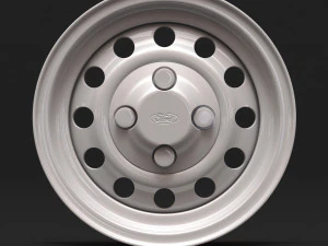 Fiesta mk2 steel rim printable 3D Print Model