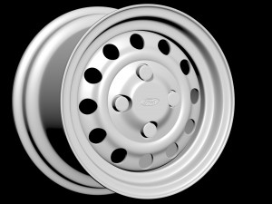 Fiesta mk2 steel rim printable Modelo de impresión 3D