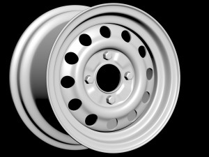 Fiesta mk2 steel rim printable Modelo de impresión 3D