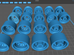 Fiesta mk2 steel rim printable Modelo de impresión 3D