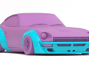 Datsun 240Z Pandem Kit Printable 3D Print Model