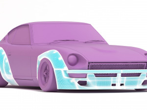 Datsun 240Z Pandem Kit Printable Modelo de impresión 3D