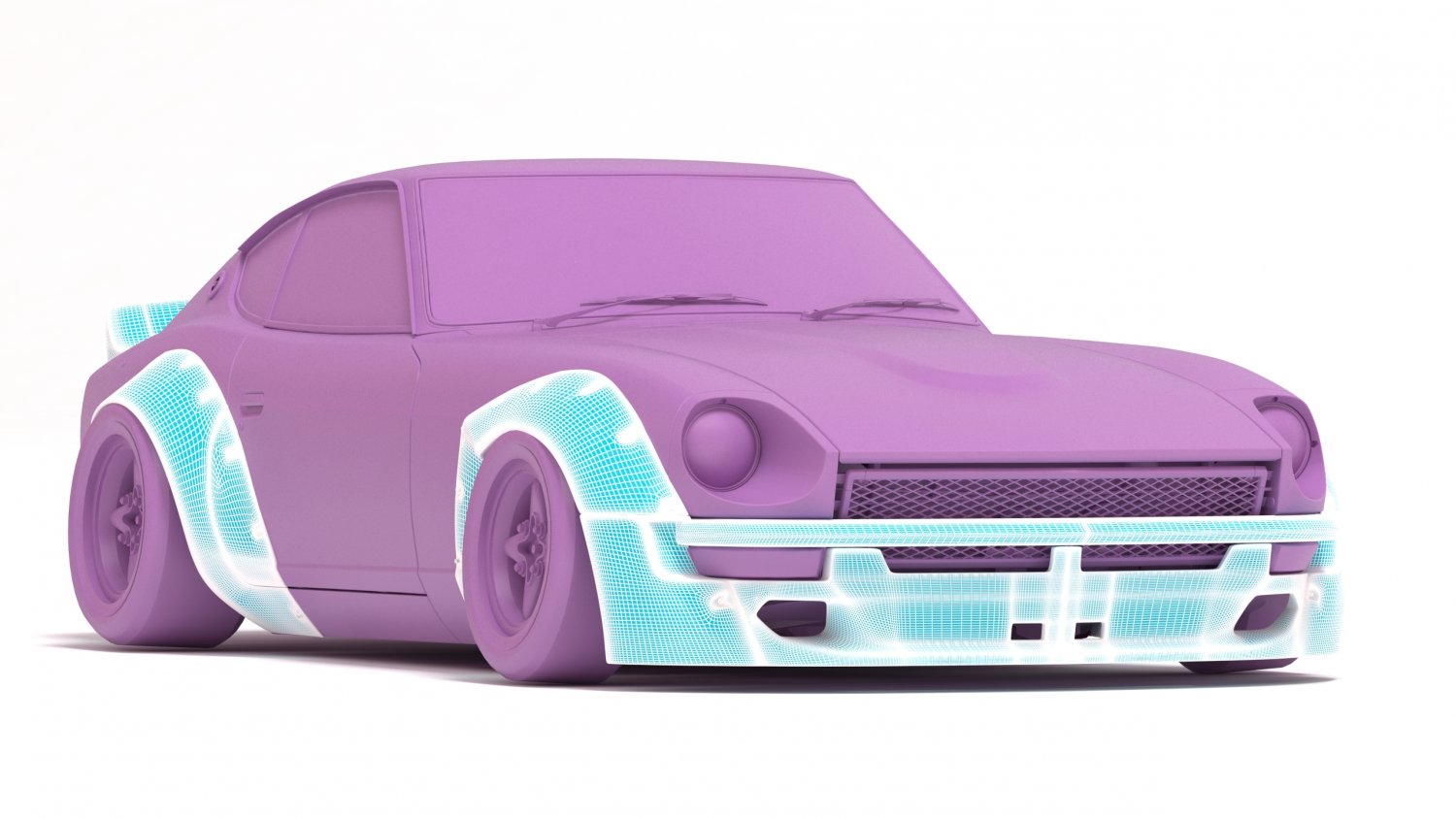 Datsun 240Z Pandem Kit Printable 3D in