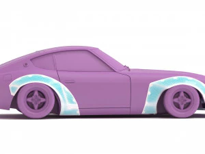 Datsun 240Z Pandem Kiti Yazdırılabilir 3D Baskı Modeli