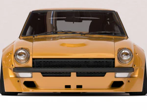 Datsun 240Z Pandem Kiti Yazdırılabilir 3D Baskı Modeli