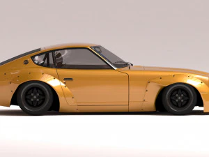 Datsun 240Z Pandem Kiti Yazdırılabilir 3D Baskı Modeli