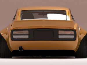 Datsun 240Z Pandem Kiti Yazdırılabilir 3D Baskı Modeli