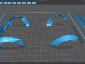 Datsun 240Z Pandem Kiti Yazdırılabilir 3D Baskı Modeli