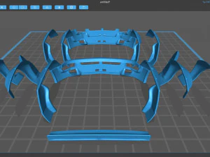 Datsun 240Z Pandem Kiti Yazdırılabilir 3D Baskı Modeli