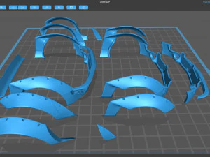 Datsun 240Z Pandem Kiti Yazdırılabilir 3D Baskı Modeli