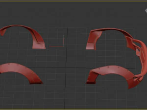 Datsun 240Z Pandem Kiti Yazdırılabilir 3D Baskı Modeli