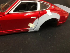 Datsun 240Z Pandem Kiti Yazdırılabilir 3D Baskı Modeli