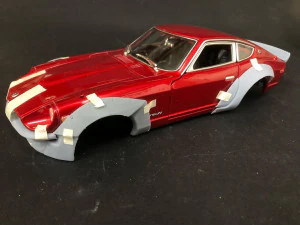 Datsun 240Z Pandem Kiti Yazdırılabilir 3D Baskı Modeli