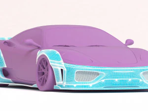 F360 Wide Body Kit 3D Print Model