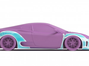 F360 Wide Body Kit Modèles 3D en vedette