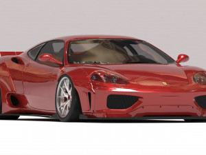F360 Wide Body Kit Modèles 3D en vedette