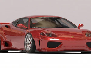 F360 Wide Body Kit 3D Print Model