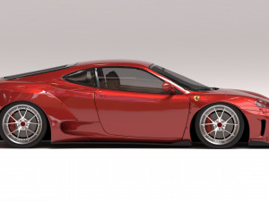 F360 Wide Body Kit Modèles 3D en vedette