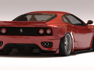 F360 Wide Body Kit Modèles 3D en vedette