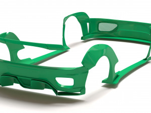 F360 Wide Body Kit Modèles 3D en vedette