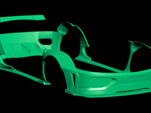 F360 Wide Body Kit 3D Print Model